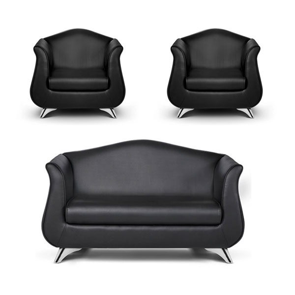 نیم ست چهارنفره مبل اداری آرام گستر مدل ایلا