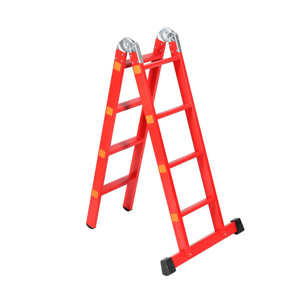 نردبان ۶ پله ۲ تکه آلوم پارس پله مدل مجیکال ۱.۹۰ متری