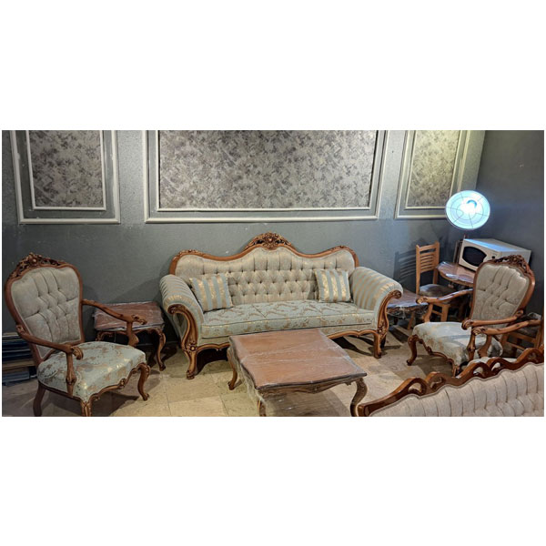 مبل الینا چوب مدل کلوپاترا