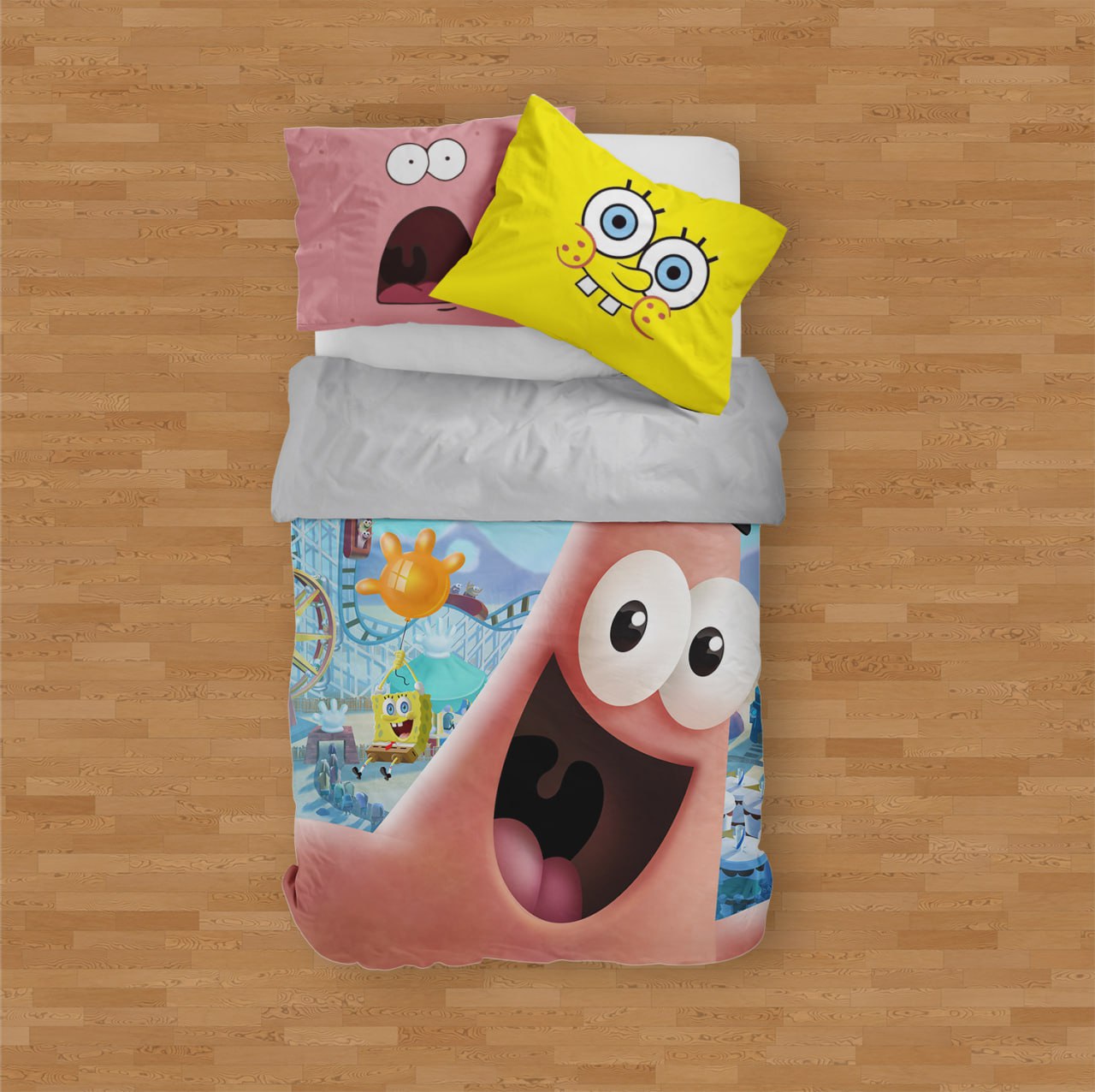 ست خواب دستیکور مدل VM3-217 مدل باب اسفنجی