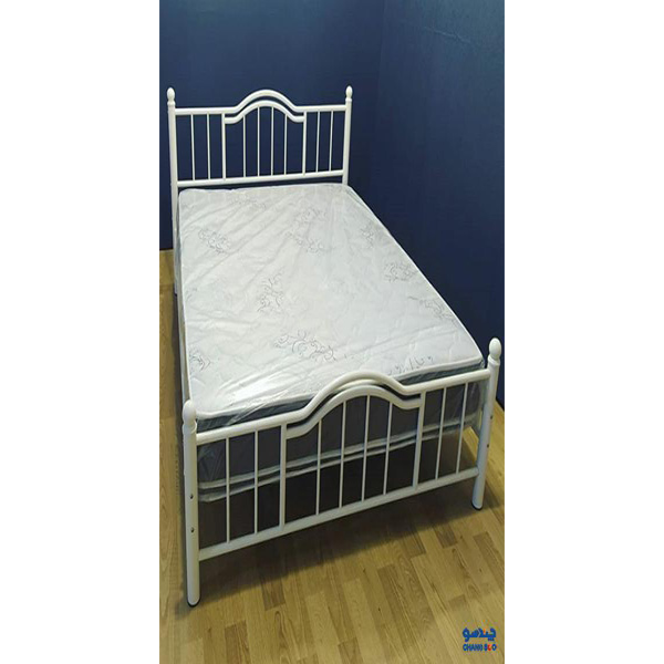 تخت خواب فلزی تک نفره DS مدل M14