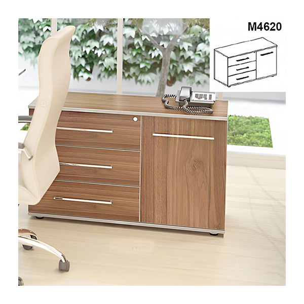 کناره میز مدیریت نوژن مدل راوند M4620