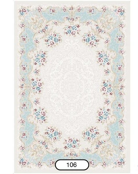 کاور فرش سنتی نگین ترمه مدل 106