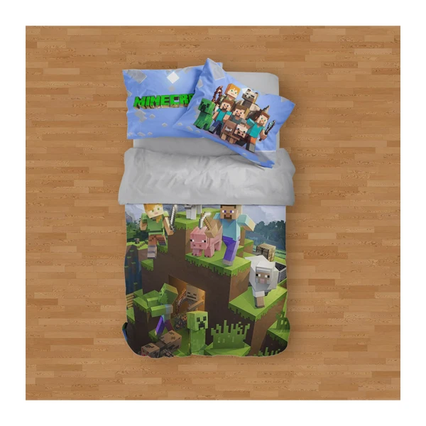 ست روتختی دستیکور مدل VM3-217MINECRAFT6