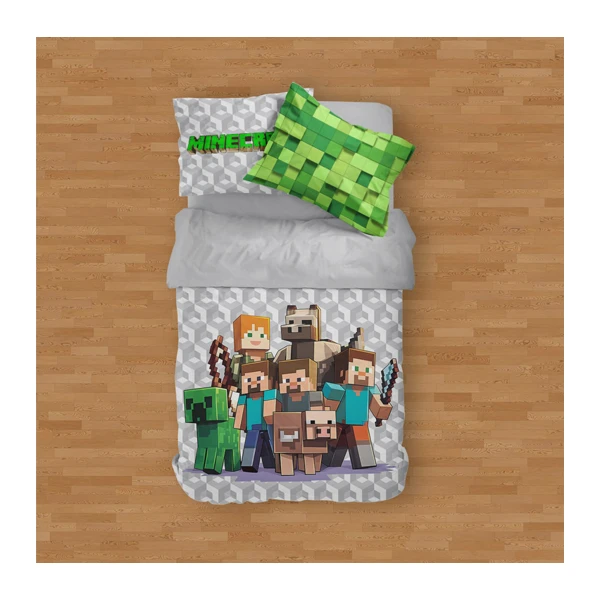 ست روتختی دستیکور مدل VM3-217MINECRAFT7