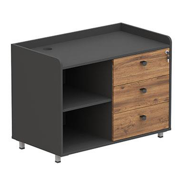 فایل نیلپر سه کشو طبقه‌دار کرودار مدل ODF557 IX