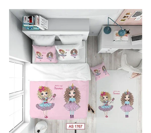 ست خواب دستیکور مدل عروسکی AS1767