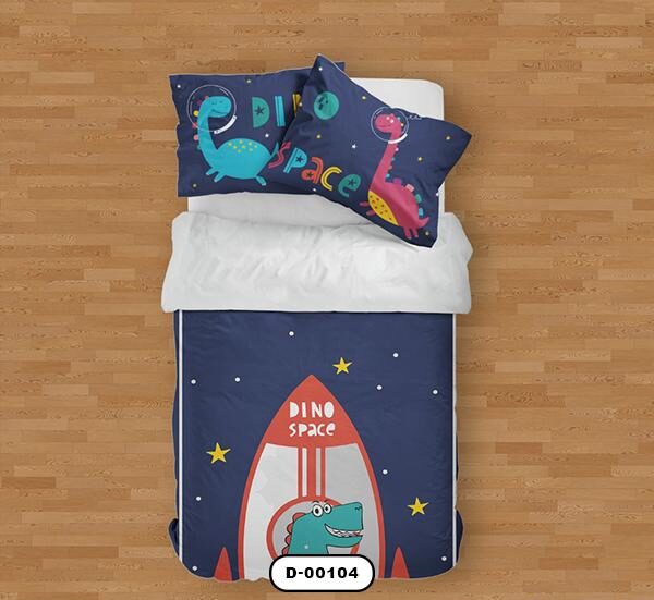 ست خواب دستیکور مدل فضایی D-00104 به رنگ بنفش