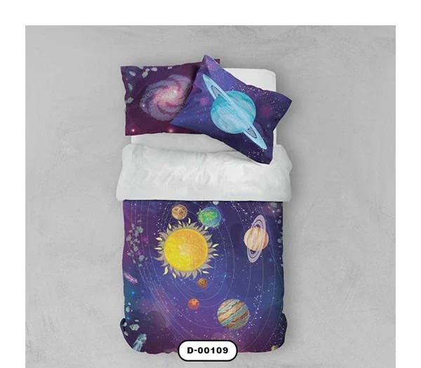 ست خواب دستیکور مدل فضایی D-00109