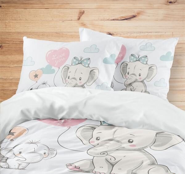 ست خواب دستیکور مدل فیل A-1121 به رنگ سفید