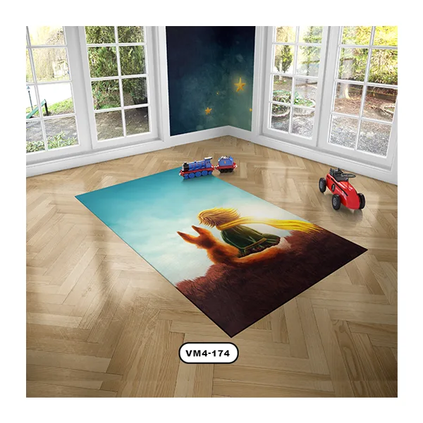 فرش کودک طرح شازده کوچولو