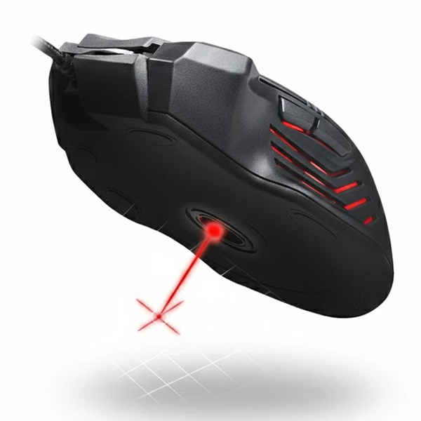 ماوس گیمینگ با سیم دارای دکمه شلیک