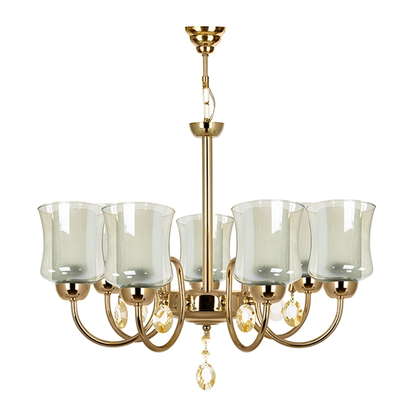 لوستر هفت شعله چشمه نور مدل A8117-G