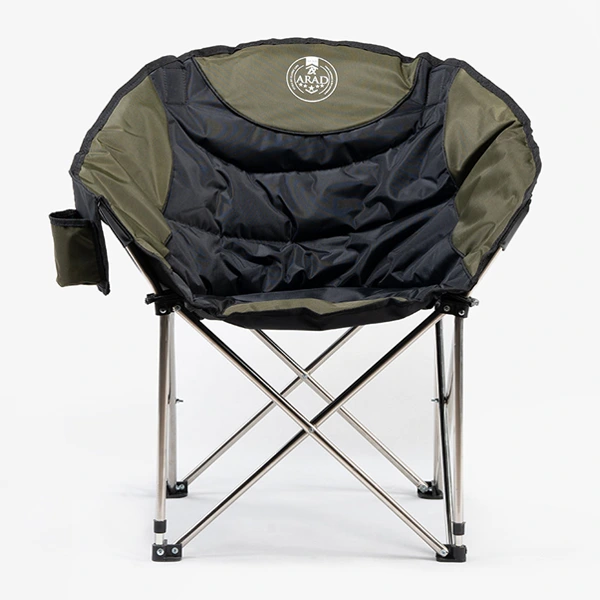 صندلی تاشو آراد مدل کینگ کمپ فلزی (سایز بزرگ)