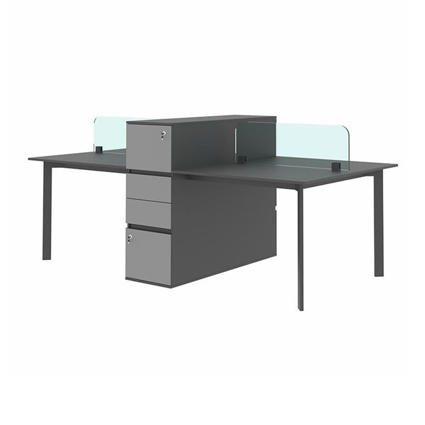 میز کار گروهی چهار نفره با باکس نیلپر مدل ODG551D