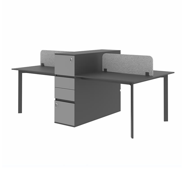 میز کار گروهی چهار نفره با باکس نیلپر مدل ODG551D