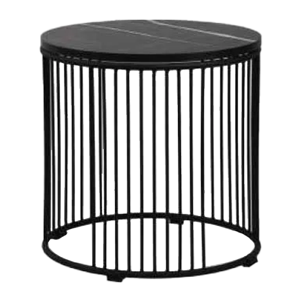 میز عسلی گرد ۳ تکه نگین هوم مدل QRC4056